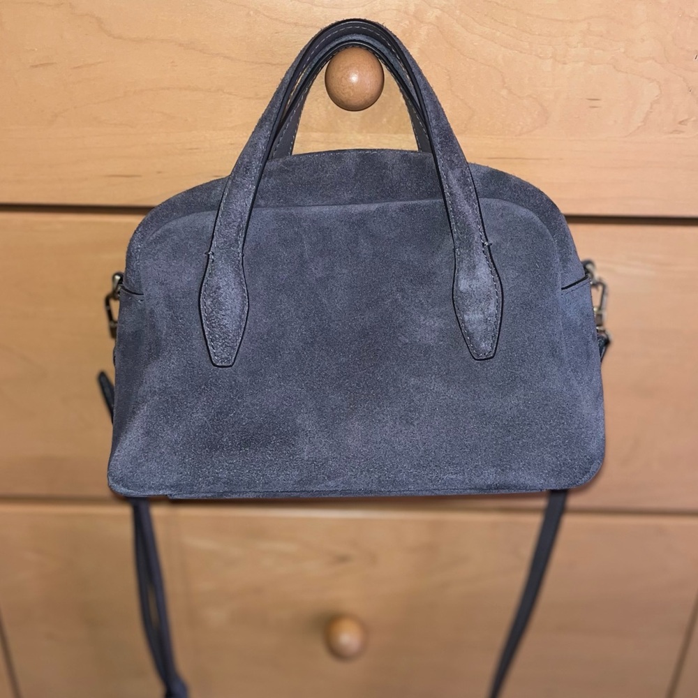 Madewell medium suede crossbody bag